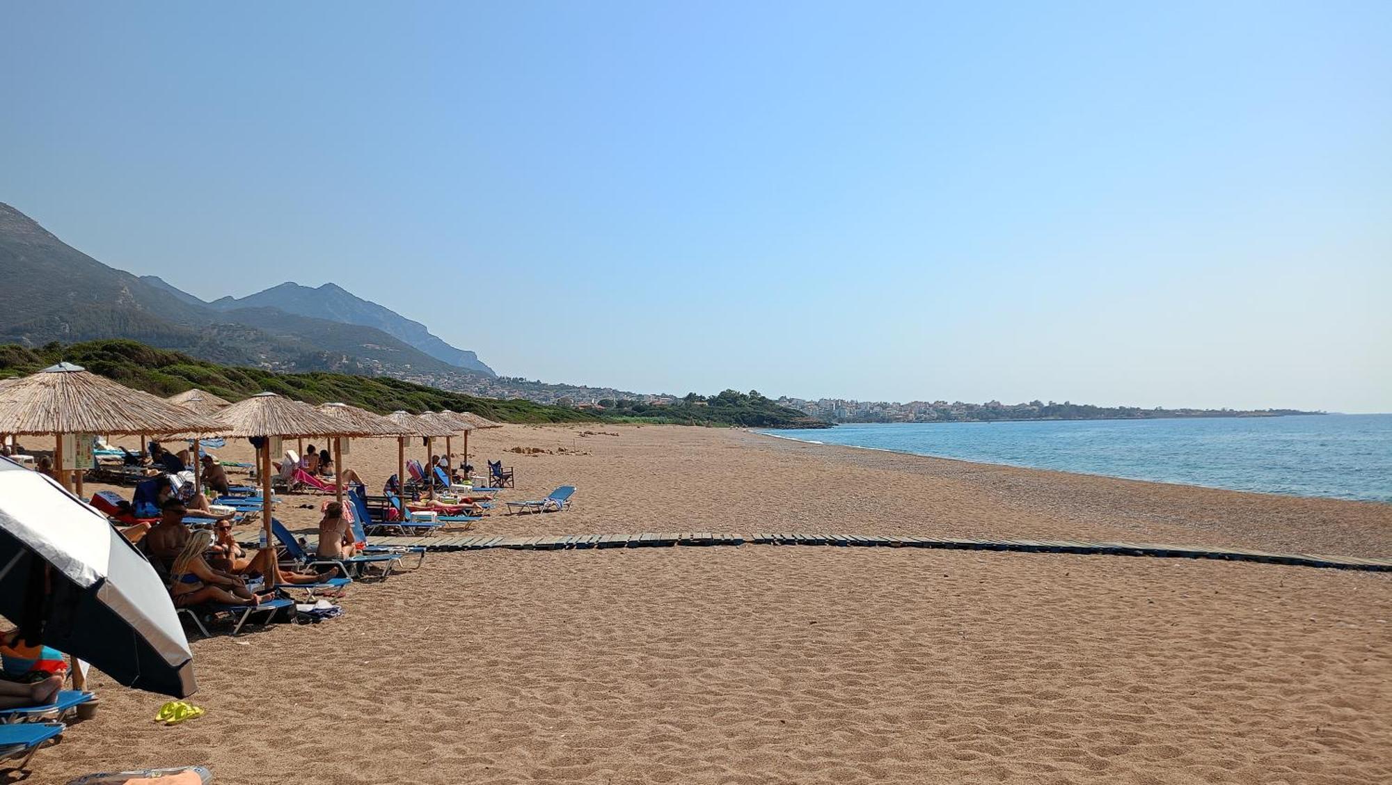 Tzanetos Seaside Villa Kyparissia Buitenkant foto